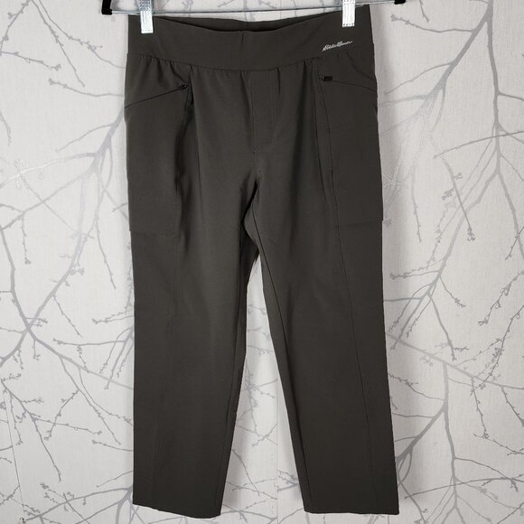 Eddie Bauer Travex Water Repellant UPF 50+ Incline Utility Capri - Picture 1 of 5
